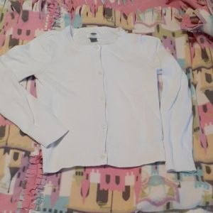Old Navy girl 8 REG cotton up sweater